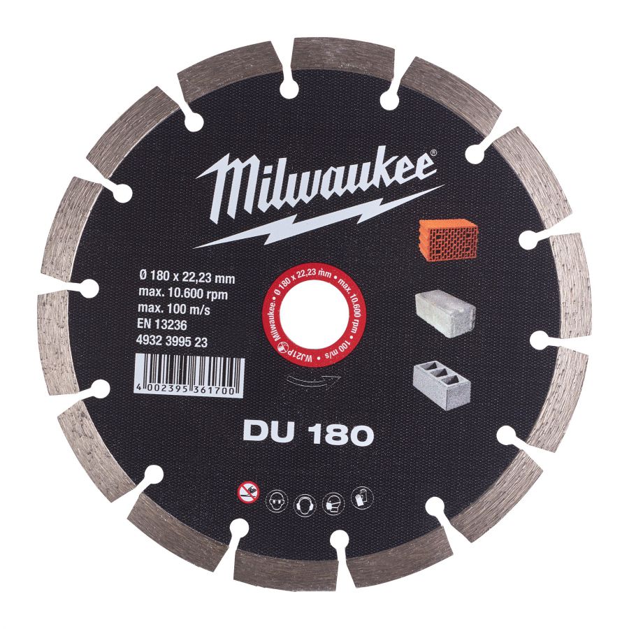 Diamanttrennscheibe DU 180 mm Universal - 1 Stück